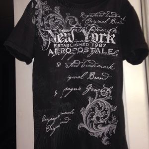 Aeropostale  black extra small T-shirt