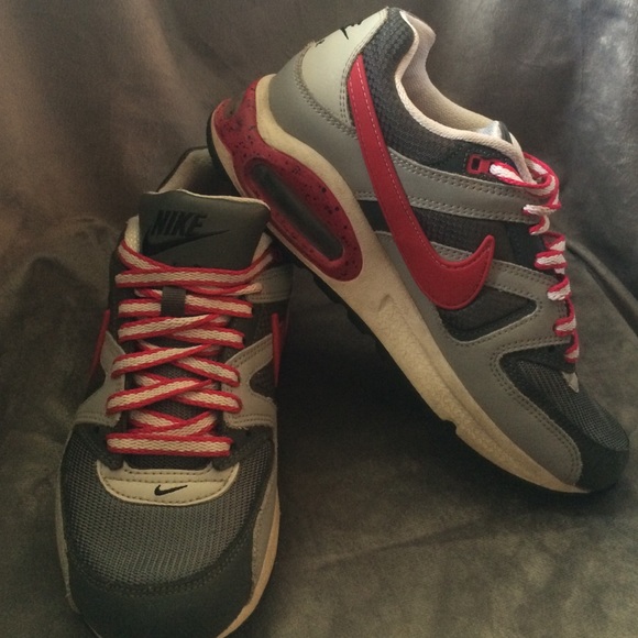 Pink and grey Nike air max