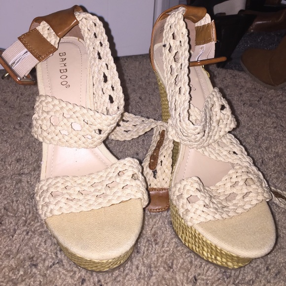 Bamboo wedges