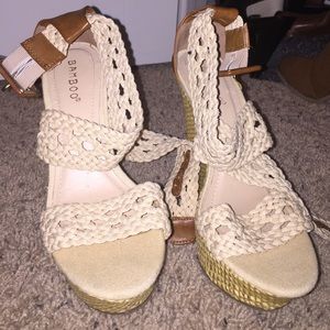 Bamboo wedges Bamboo wedges