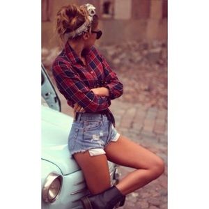 American Eagle, High Waisted Shorts