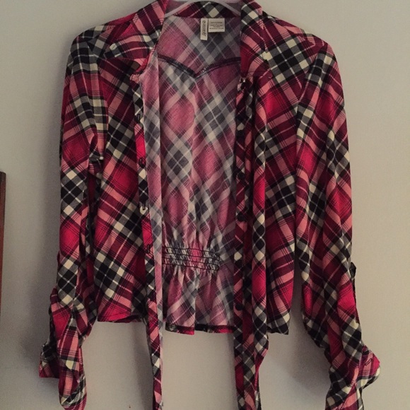 Pink & Black Flannel