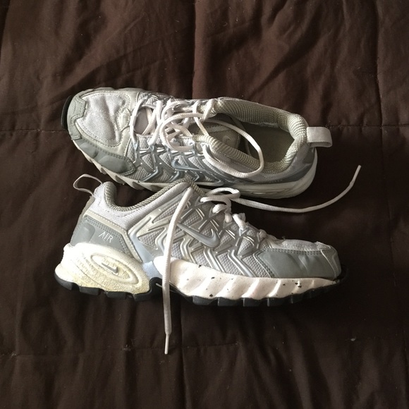 Nike air grey running shoes