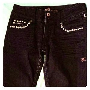 Black Miss Me Jeans