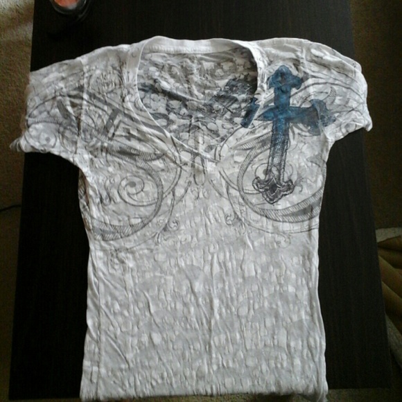 Sinful v-neck t-shirt