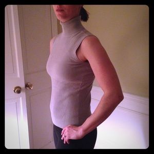 WHBM sleeveless turtleneck
