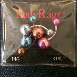 Chromatic Belly Button Rings NWT