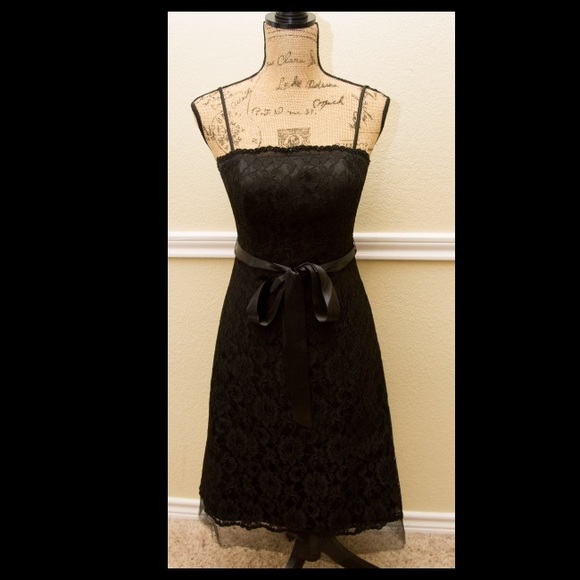 Black Lace Party Dress