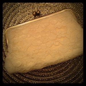 One of a kind Lace clutch