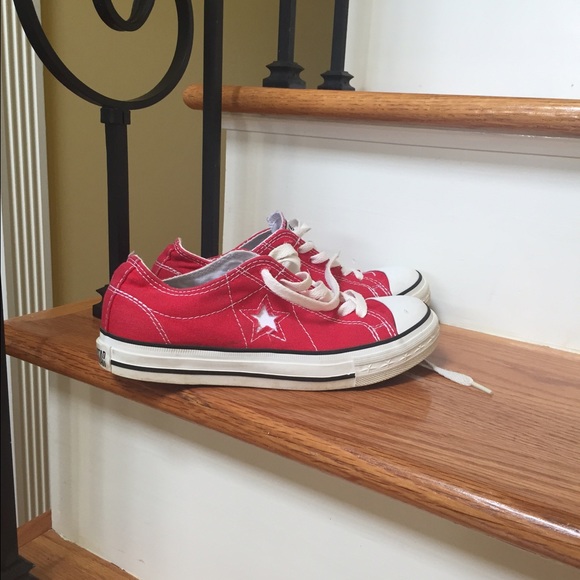 Red Converse - Picture 2 of 4
