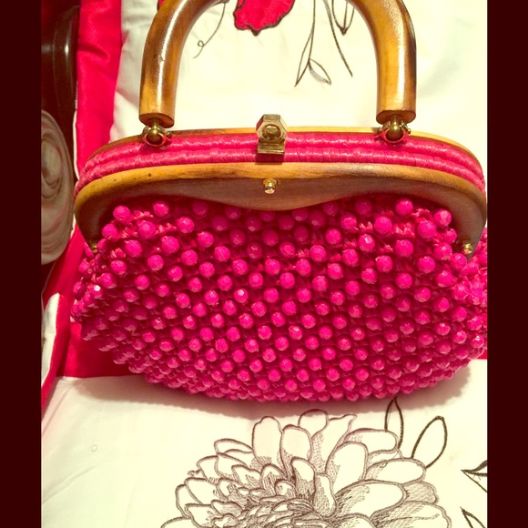 Vintage handbag hand made in Italy