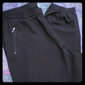 Black harem pants