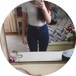 Super high rise BDG skinny jeans