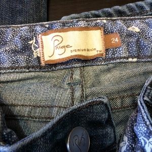 Paige jeans pre loved size 24