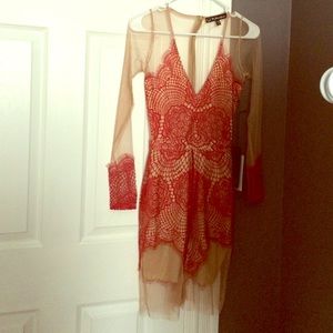 Authentic For love and lemons mini antigua dress