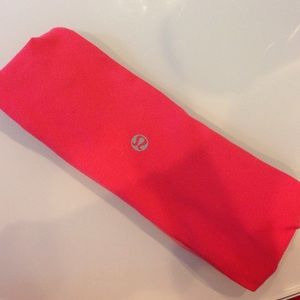 Lulu deep coral headband