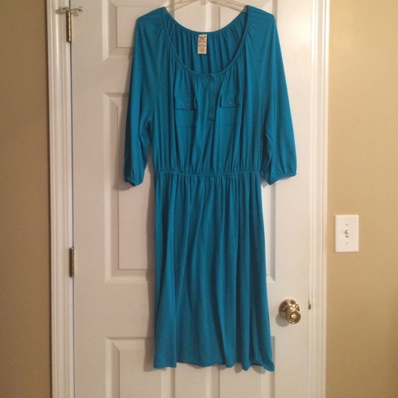 💛Blue Dress