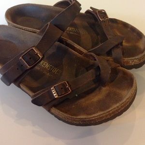 Brown Birkenstocks