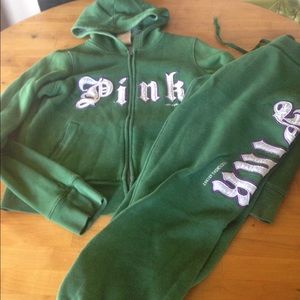 Victoria's Secret Pink Sweat Suit
