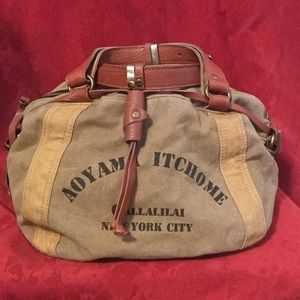 Unique military hand bag - detachable cross body