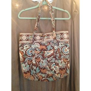 Blue paisley Vera Bradley bag