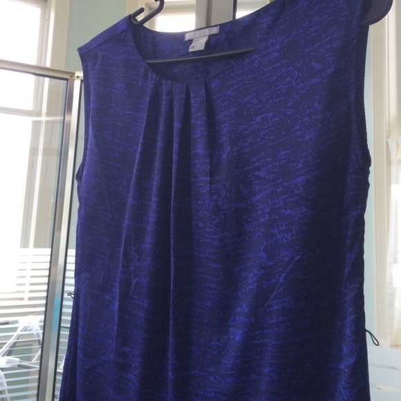 Blue print H&M silk dress - Picture 3 of 3