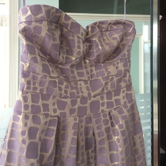 Purple and Gold AE dress size 00 - Picture 2 of 4
