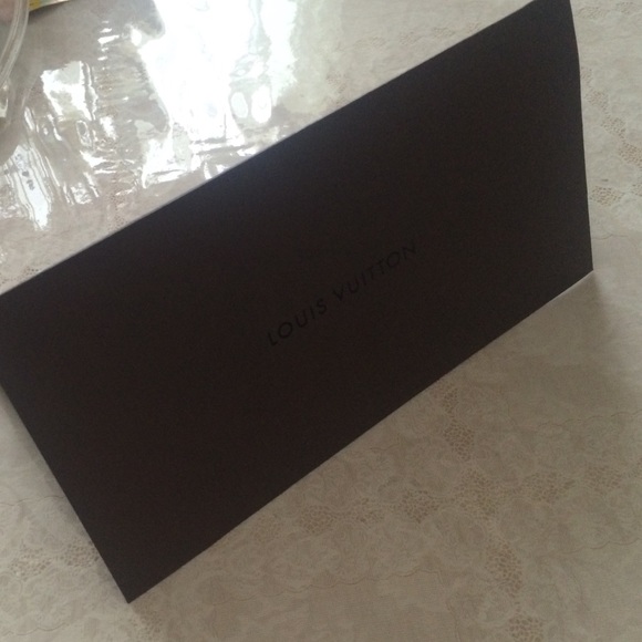 Authentic Louis Vuitton Receipt Envelope - Picture 4 of 4