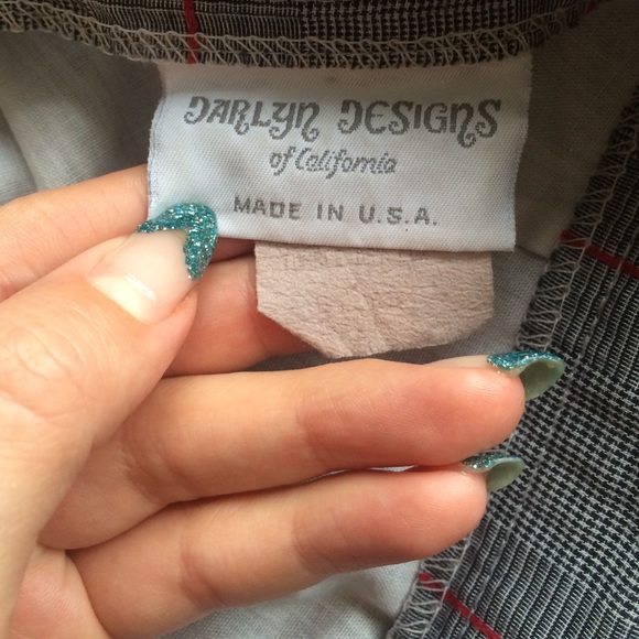 90s Plaid School Girl Skirt - Picture 2 of 2