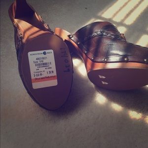 Michael kors brown mules