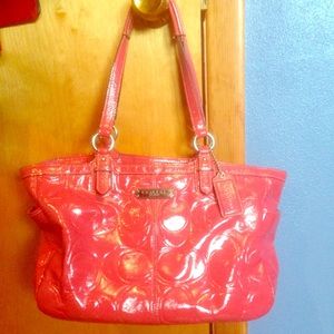 Pink Coach purse