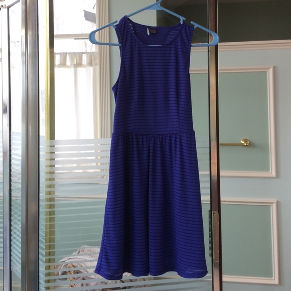 Blue Sparkle&Fade dress XS