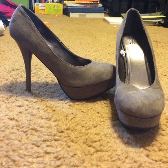 Cute Grey Heels