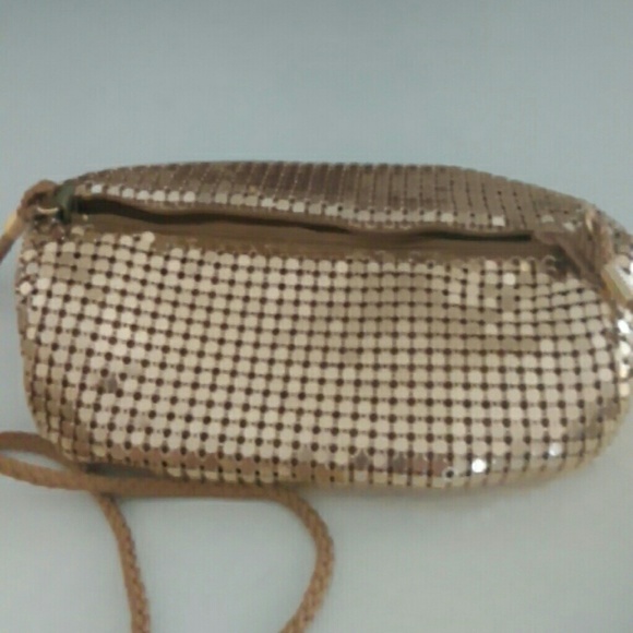 Gold small clutch