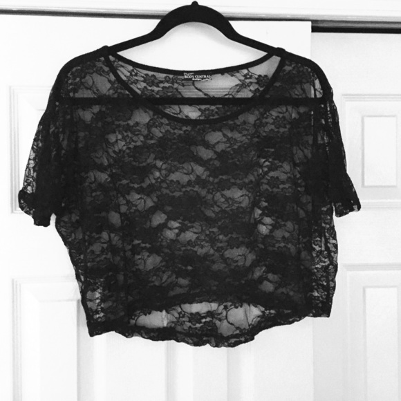 Black Lace Top