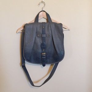 RESERVED Blue ombré leather purse for @newmoon70