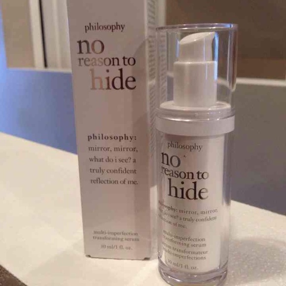 BNIB philosophy no reason to hide serum