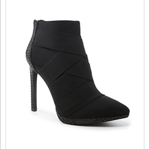 Black JS Breena Bootie