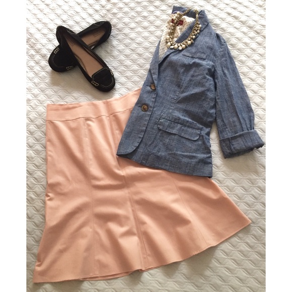 Ann Taylor LOFT Pretty Pink Skirt