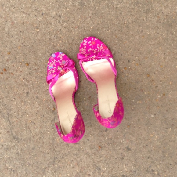 Fushia Dress Heel