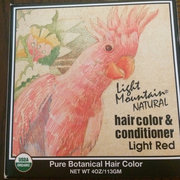 Henna light red Color By light mountain natural