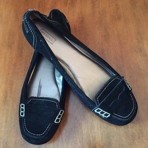 Genuine Leather/Suede Flats