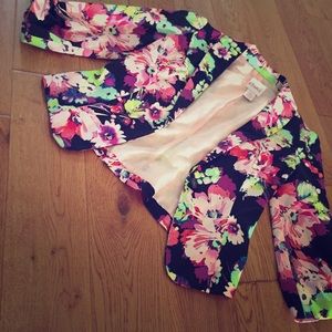 Candie's Floral Blazer