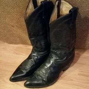 Leather Cowboy Boots