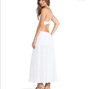 White beautiful summer dress