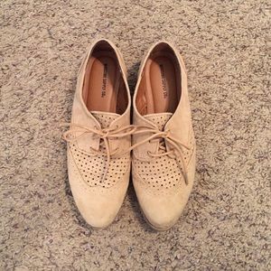 Nude loafers size 6 1/2