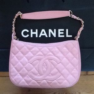Chanel pink flap bag Chanel pink flap bag