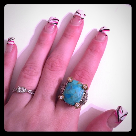 Turquoise stone ring