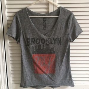 Urban Outfitter Brooklyn, NY v neck tee