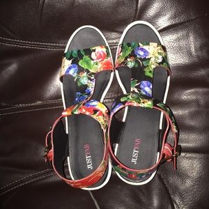 Just Fab Kiki Chunky Sandals